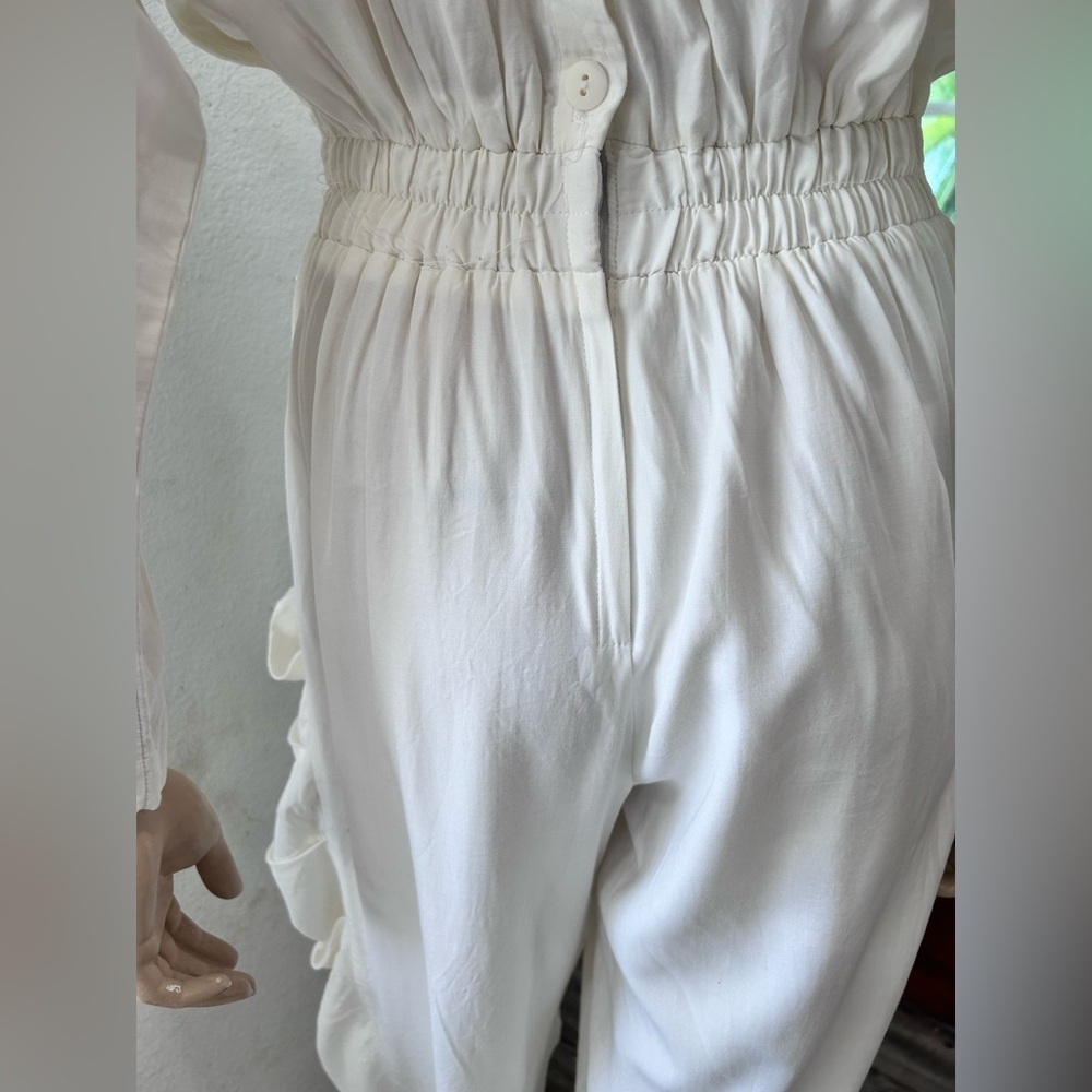 Rabbit Rabbit Rabbit Elegant White Jumpsuit - Picture 11 of 16